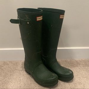 Green Womens Hunter Boots